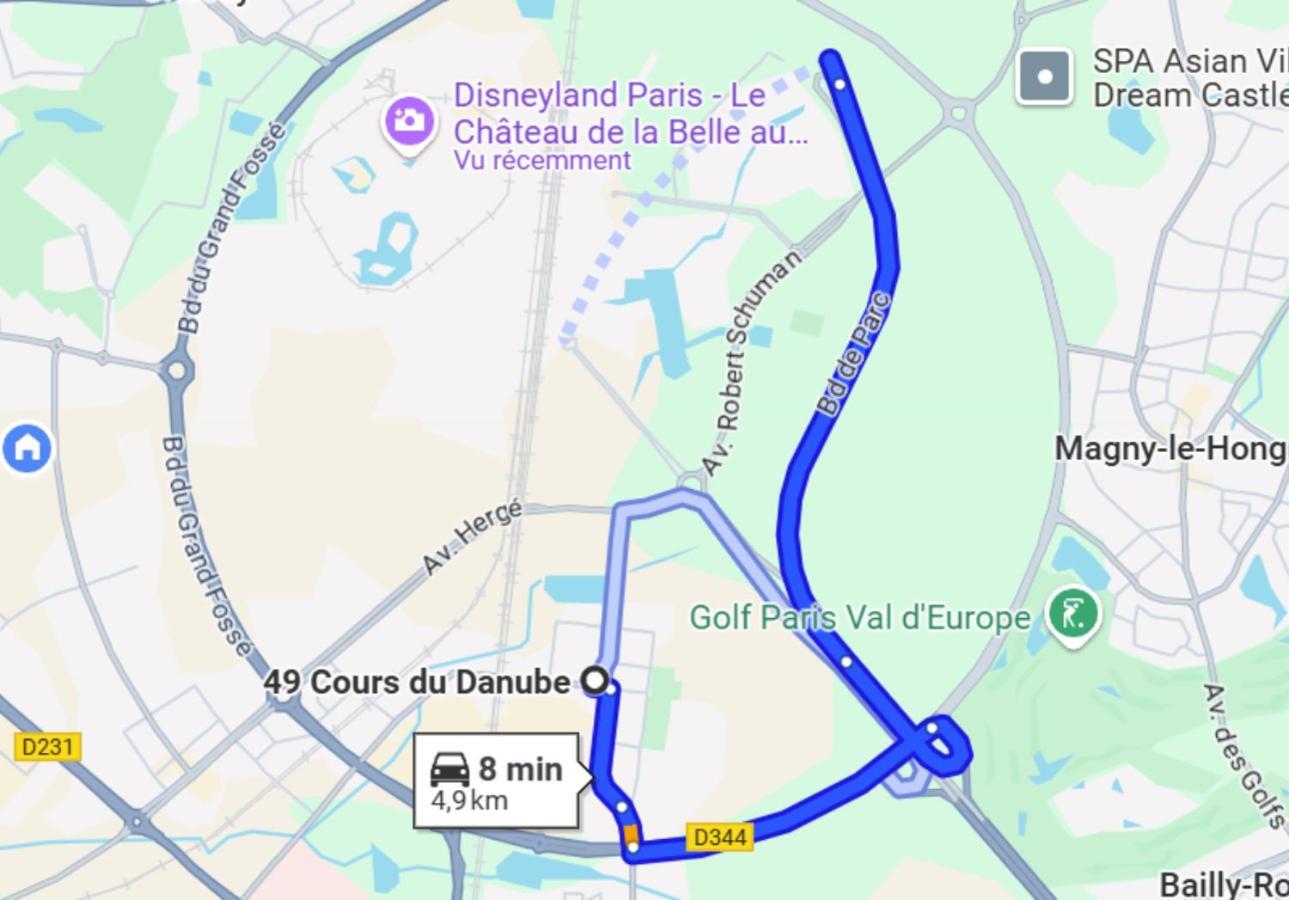Le Sublime Disneyland Paris Val D'Europe Parking Gratuit Wifi 5Min Серри Экстерьер фото